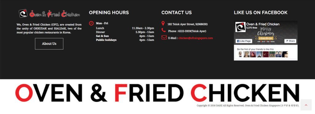Contact Footer