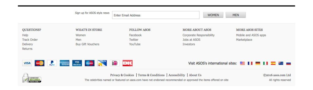 Mailing List Footer