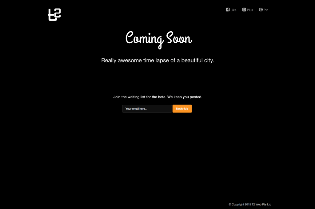 Coming Soon with Background Video