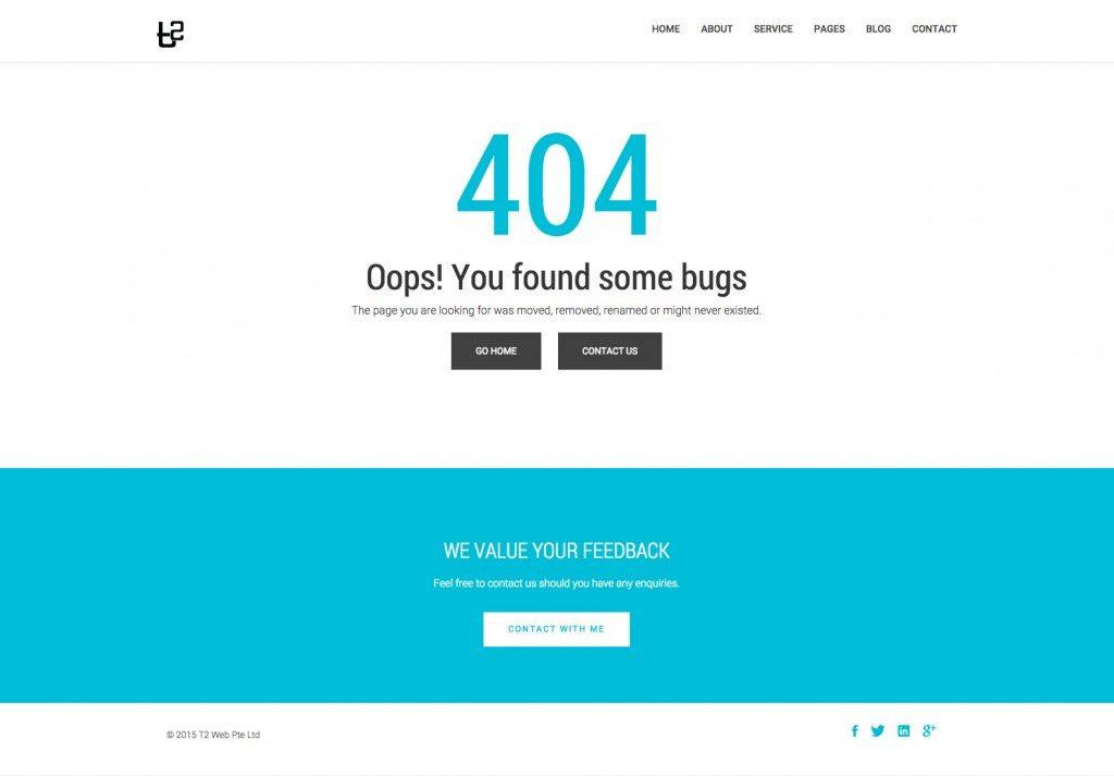 404 with Contact