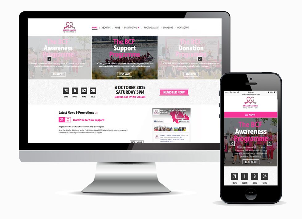 Adaptive Design - Pink Ribbon
