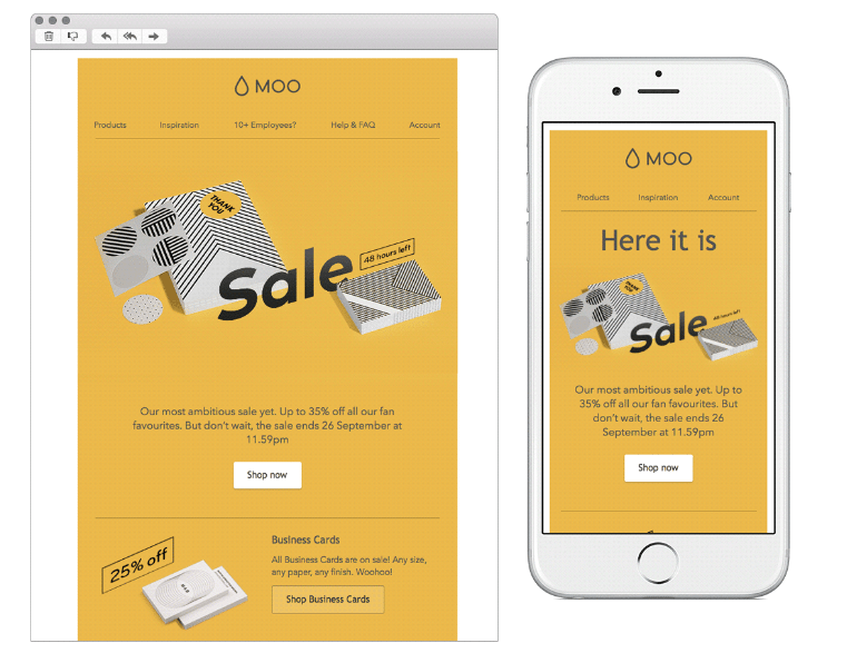 Responsive Email CTA Button
